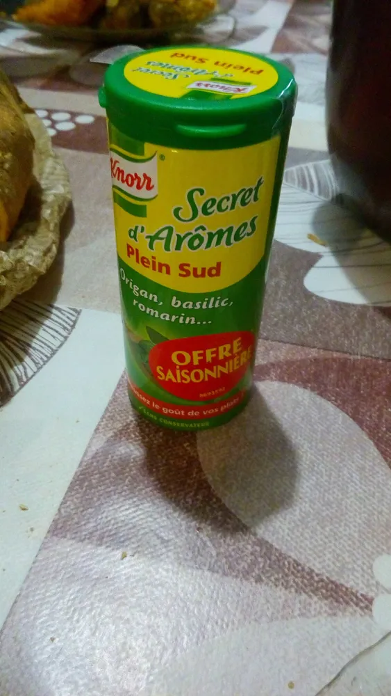 Knorr Secret d'Arômes Assaisonnement En Poudre Plein Sud UEFA EURO 2024 Tube 60g Offre Saisonnière