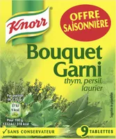 Knorr Bouquet Garni Thym Persil Laurier 9 Cubes 99g