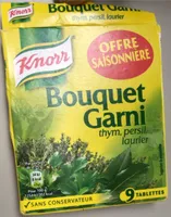Bouquet garni thym persil larier