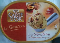 Carte d'Or - Les Sensations - Saveur Crème Brûlée au Caramel croquant