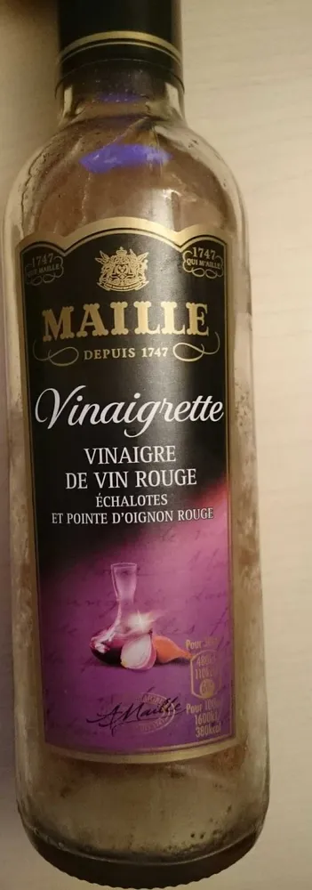 Vinaigrette de Vin Rouge Échalotes et Pointe de d'Oignon Rouge
