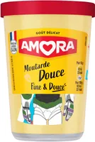 Amora Moutarde Douce Verre 190g