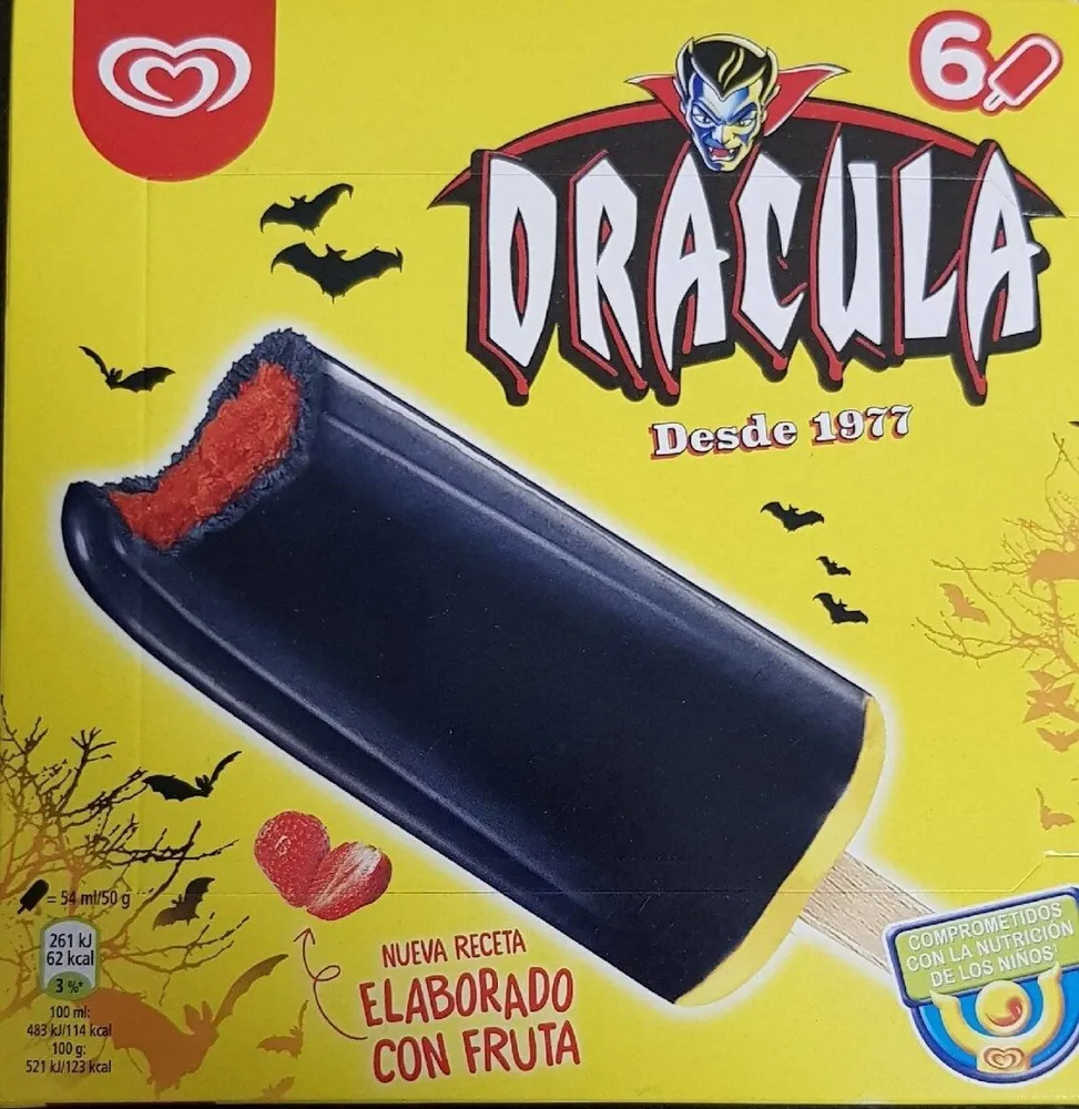 Helado Drácula