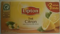 Thé Citron avec écorces de citron