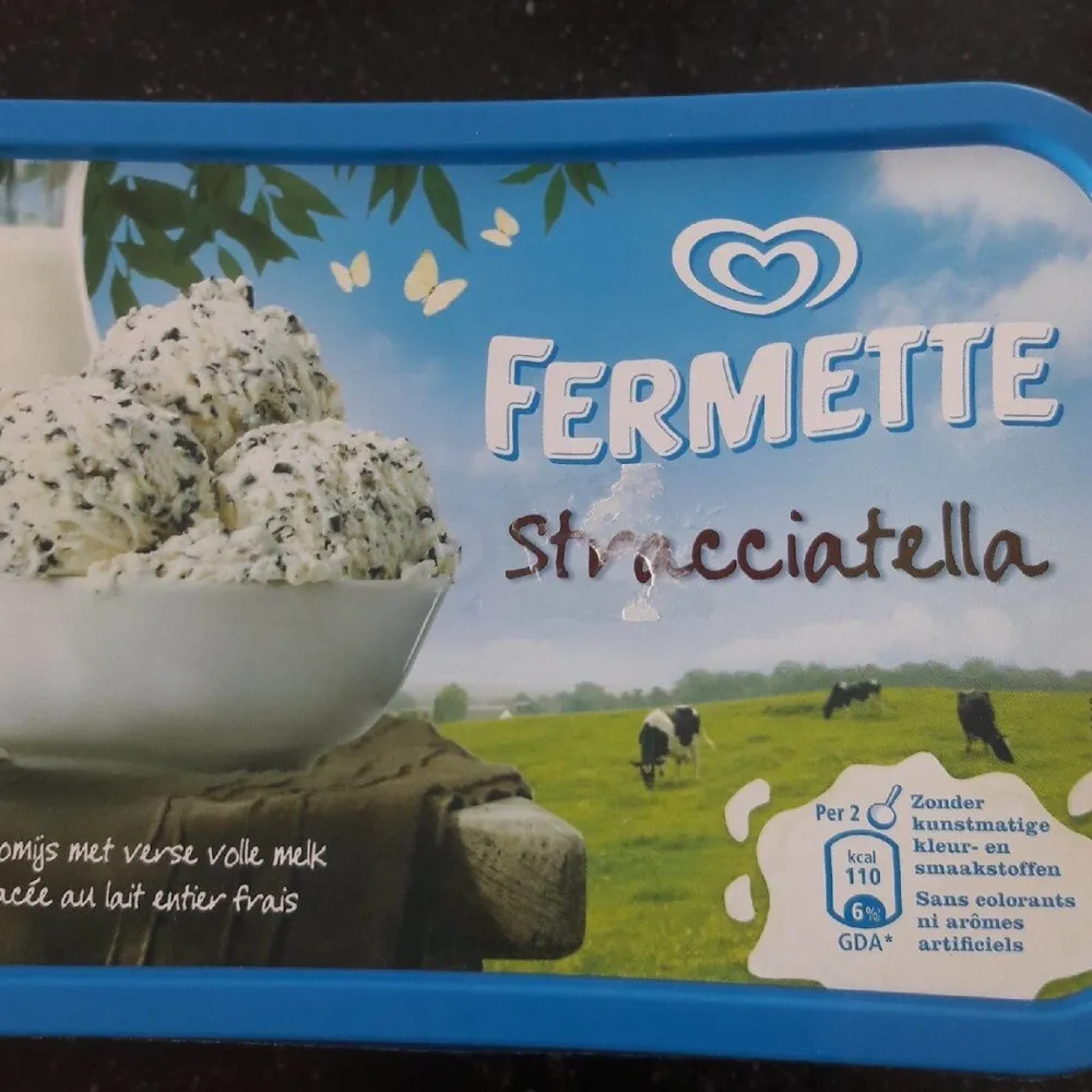 Crème glacée stracciatella