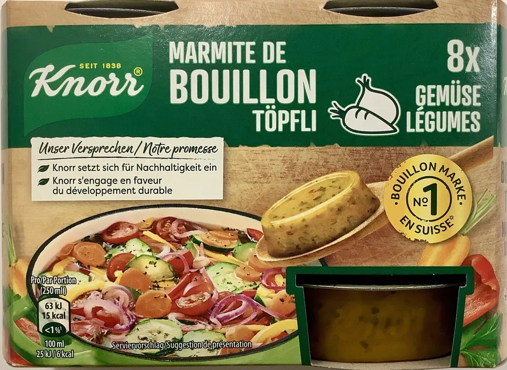 Marmite de Bouillon Légumes