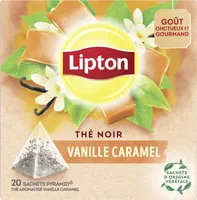 Lipton Thé Vanille Caramel 20 Sachets