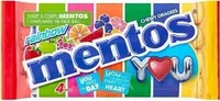 Bonbons tendres drageifies mentos
