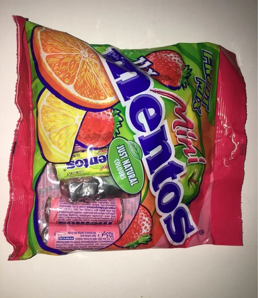 Mini mentos fruit mix