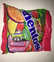 Mini mentos fruit mix