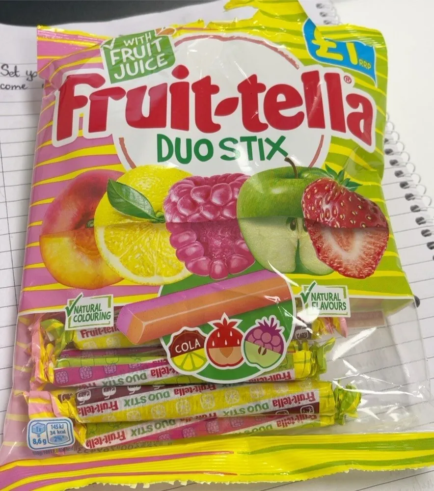 Fruit-tella Duo Stix