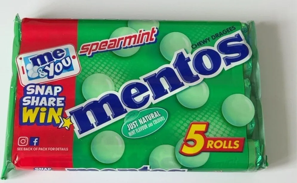 Mentos chewy dragees