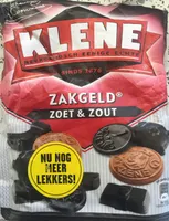 Zakgeld zoet & zout