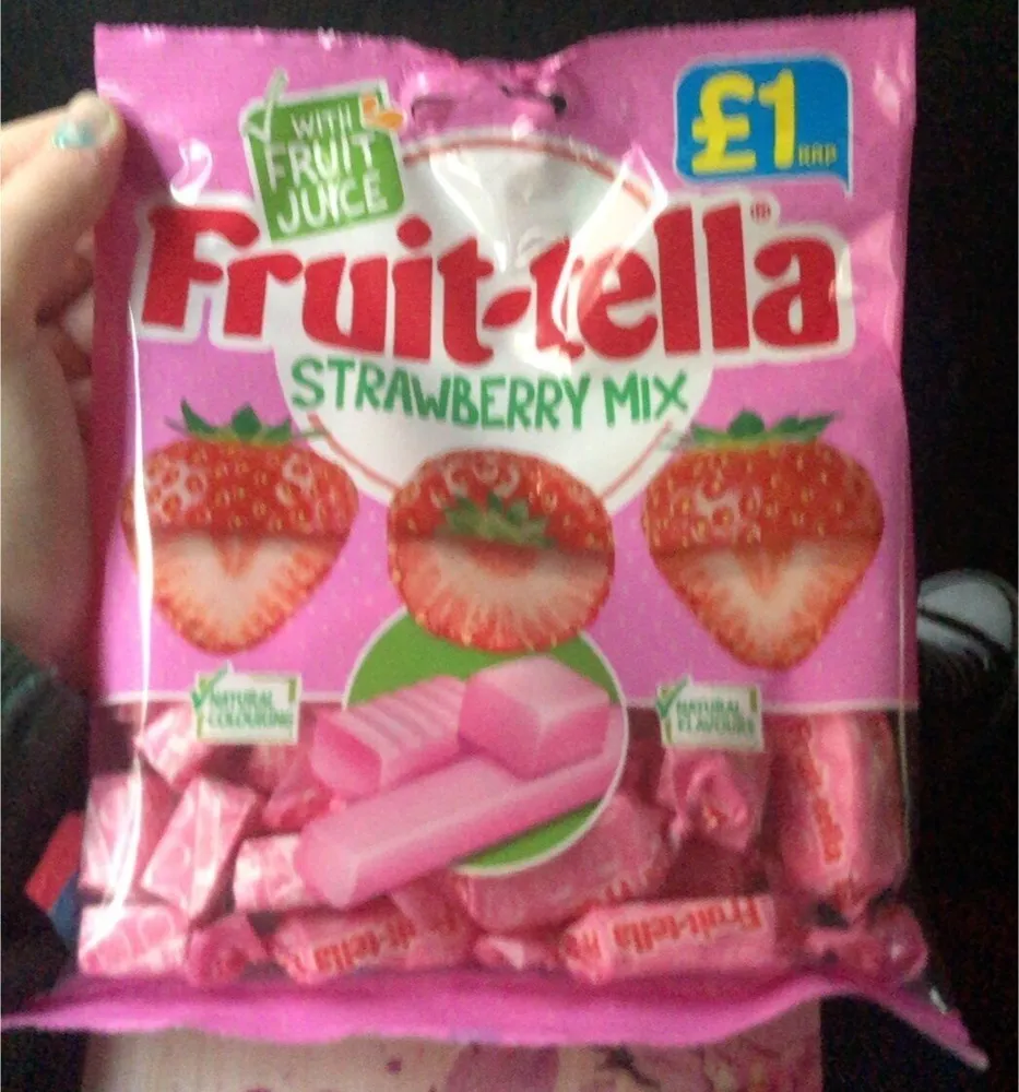 Fruittella strawberry mix