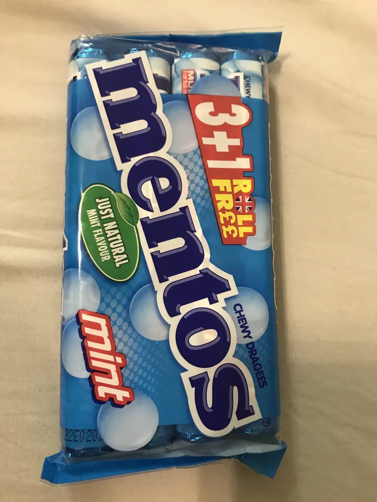 Mentos Mint 4PK 152G