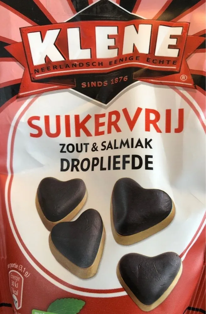 Suikervrij zout&salmiak dropliefde