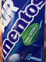 Mentos Bonbons tendres Air eucalyptus menthol les 4 rouleaux de 37,5 g