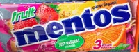 Mentos - Fruit - 3 Rouleaux