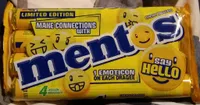 Mentos chewy dragees lemonade