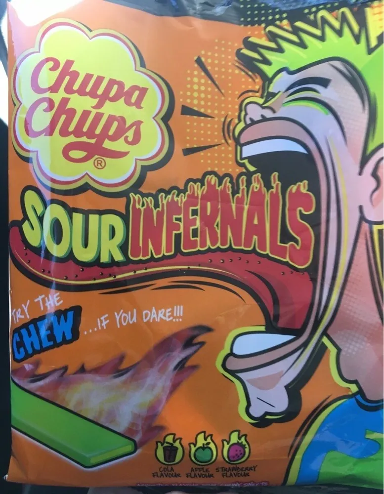 Sour Infernals Assorted Flavour Sour Chewy Sweets