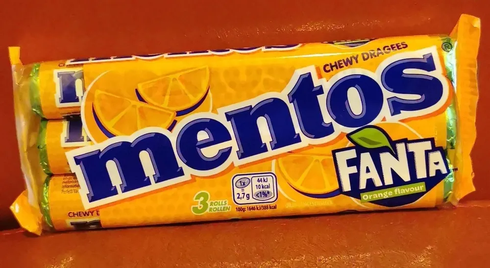 Fanta Chewy Dragees Orange Flavour