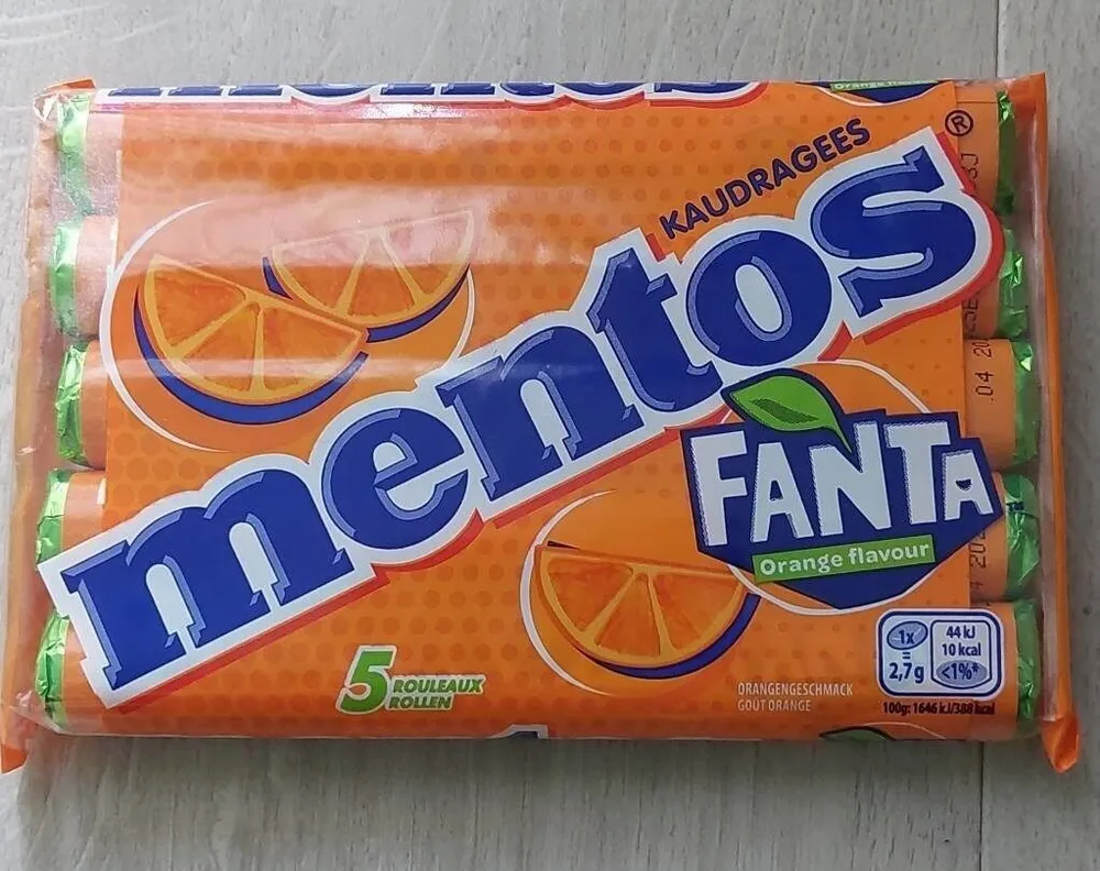 Mentos Fanta Orange flavour