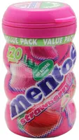 Mentos Chewy Bottle Strawberry Mix X8