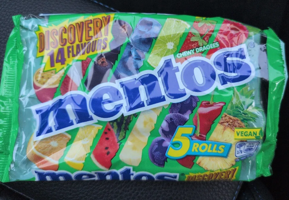 Mentos Discovery Flavours