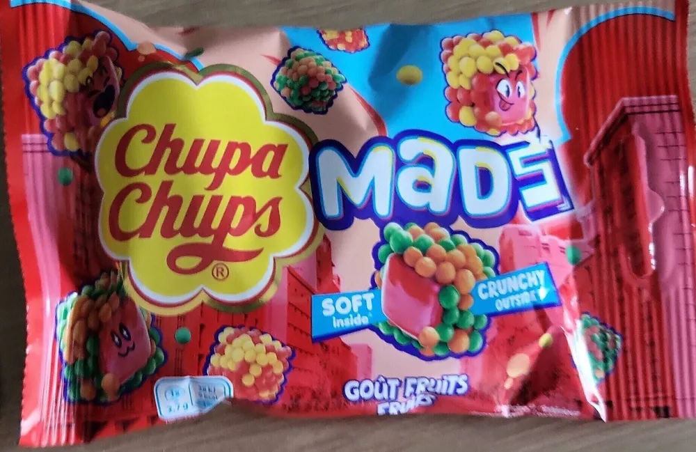 Chupa Chups Mads Goût Fruits