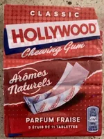 Classic holywood chewing gum parfum fraise