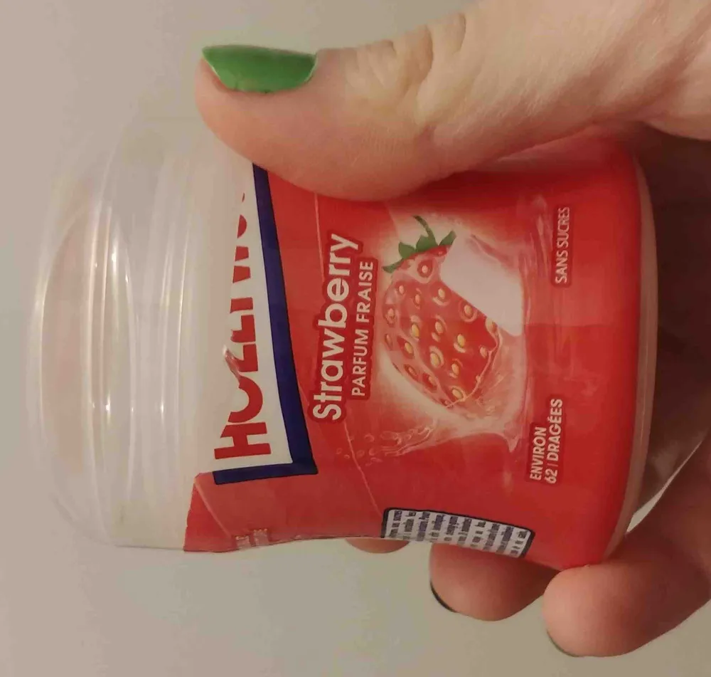 Chewing-gum parfum fraise