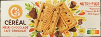 Biscuits lait chocolats