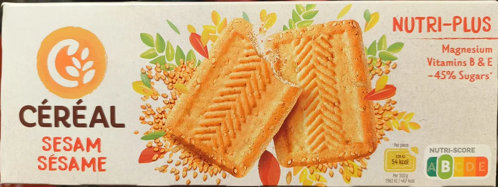 Céréal Biscuits Sésame