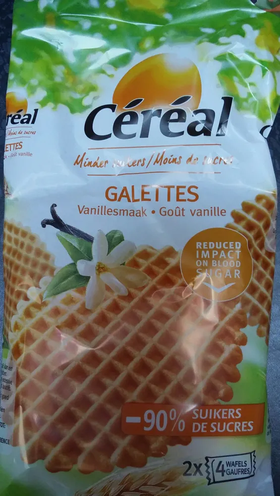 Galettes goût vanille