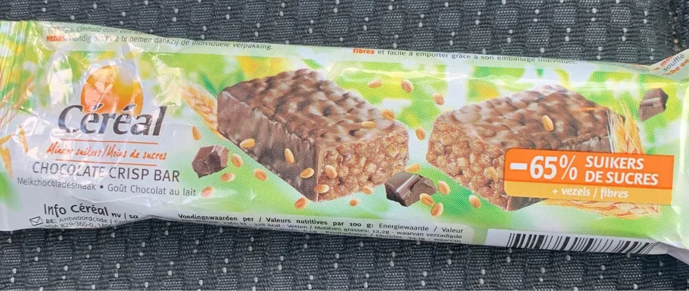 Chocolat crisp bar
