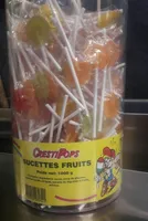 Sucettes fruits