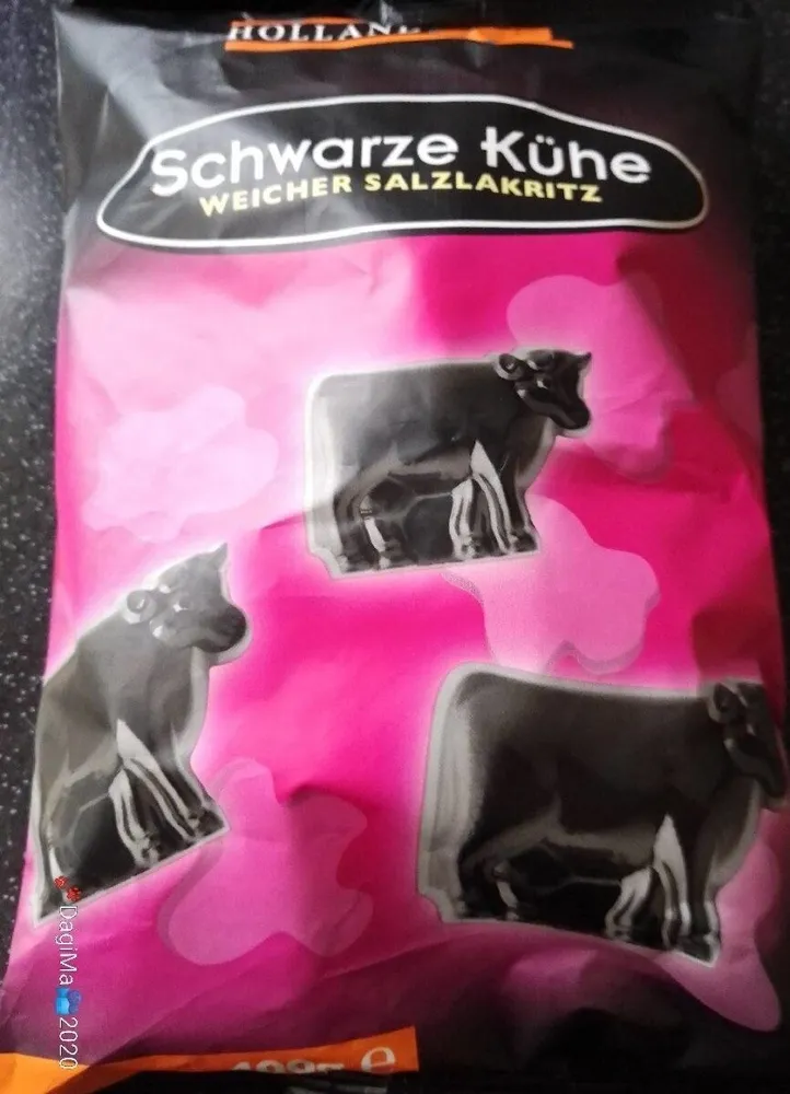 Schwarze Kühe