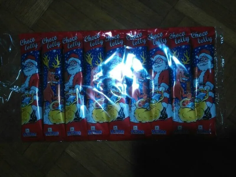 Chocololly chocolate con leche con palo