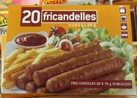20 fricandelles surgelées