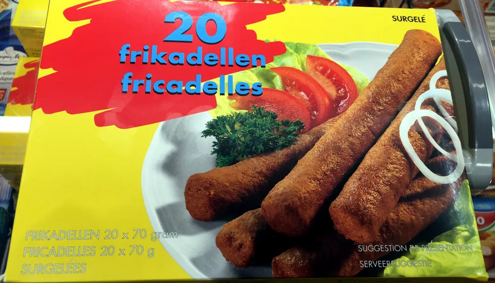 20 fricadelles surgelées