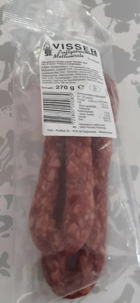 Luftgetrocknete Mettwürste KLASSIK
