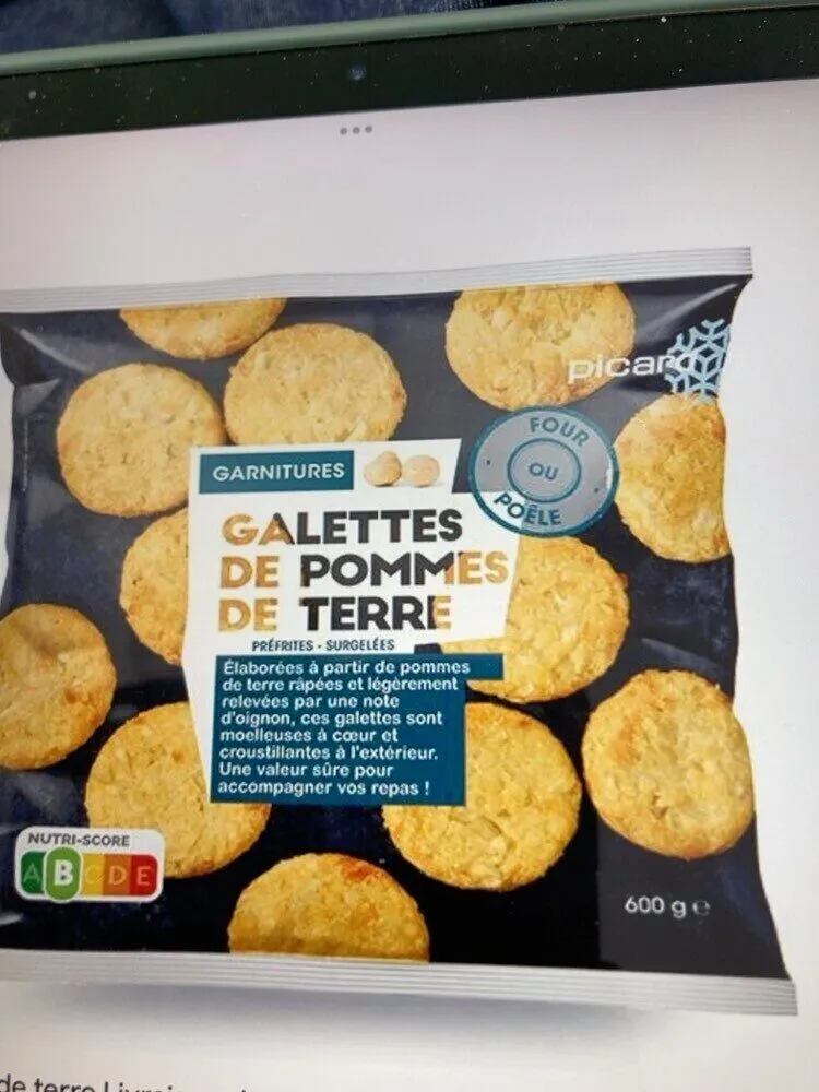 Rösti pommes de terre