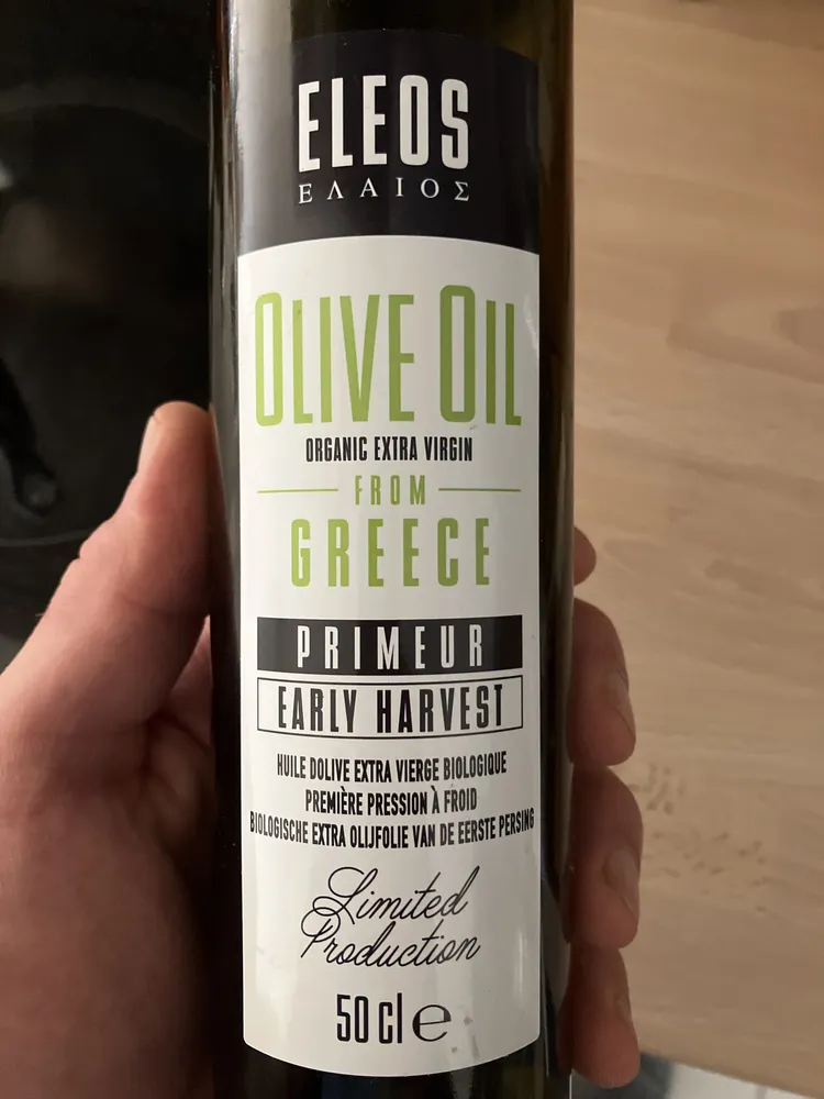Organic Extra Virgin Olive Oil from Greece Primeur Early Harvest