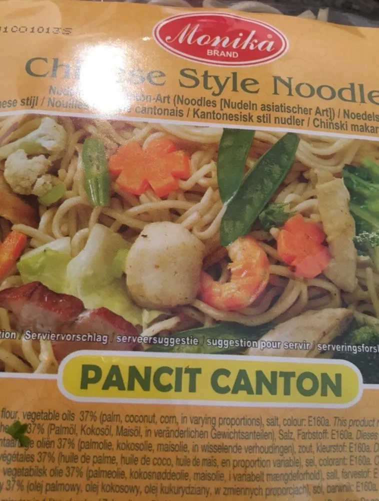 Chinese style noodles