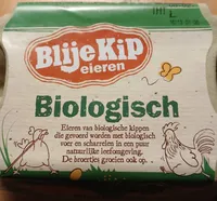 Blijekip eieren biologisch