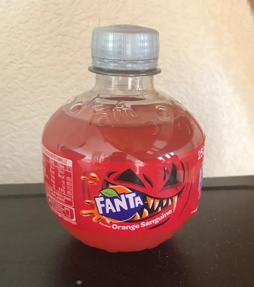 Fanta zero orange sanguine