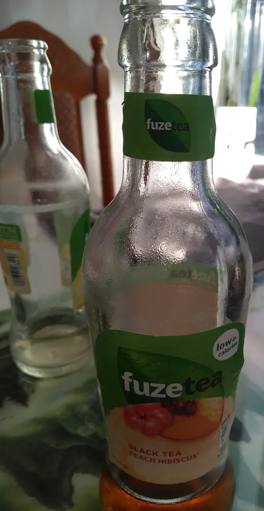 FuzeTea Thé noir évasion pêche & saveur hibiscus
