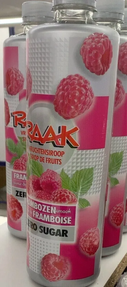 sirop de framboise