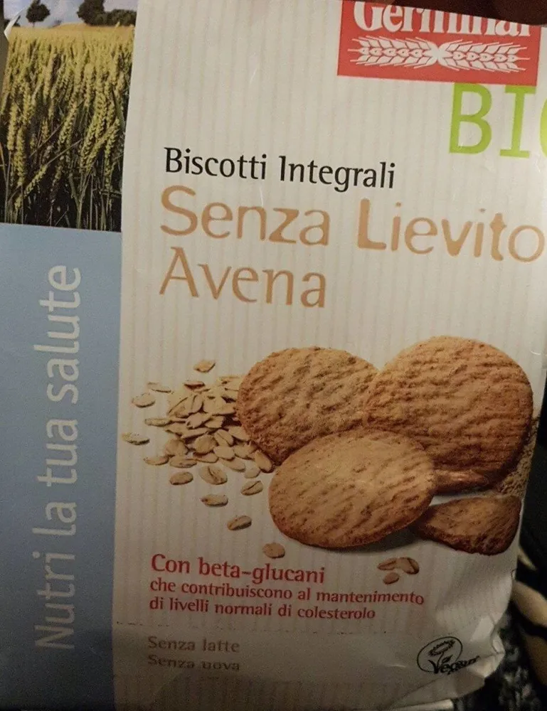 Biscotti Integrali senza lievito avena