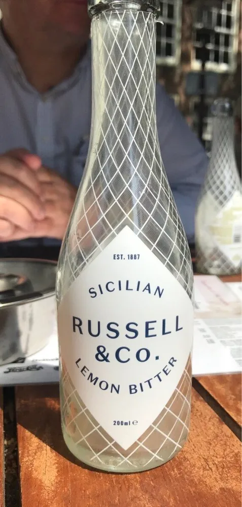 Russell & co. Sicilian lemon bitter